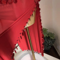 FIFI Rouge – Tenue de Danse Orientale 2 Pièces (Tenue + Ceinture)