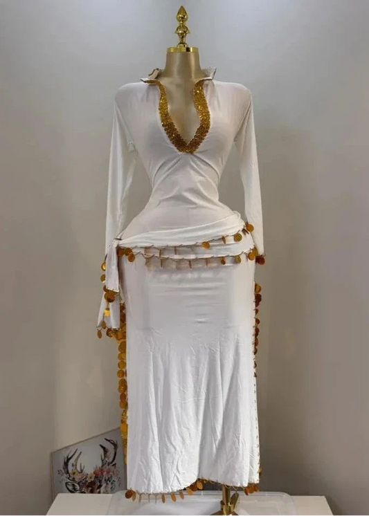 FIFI Tenue + Ceinture blanche