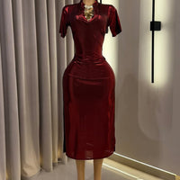 Disco Burgundy : Tenue Danse et Lingerie Sexy