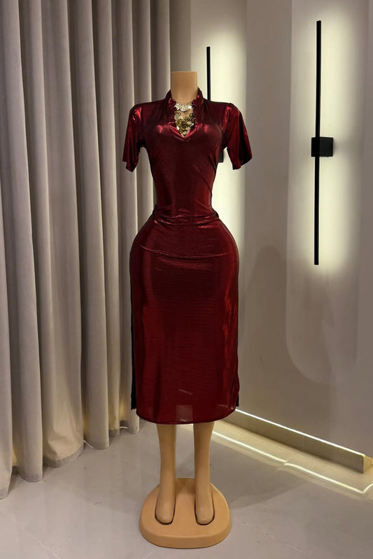 Disco Burgundy : Tenue Danse et Lingerie Sexy